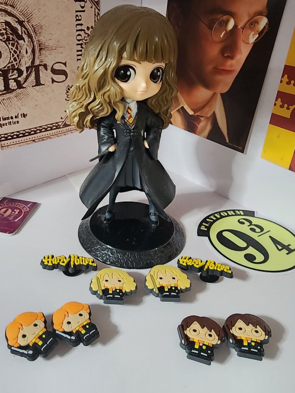 Harry Potter Jibbitz Shoe Charms Lot 8pc Trio Set - Picture 3 of 3